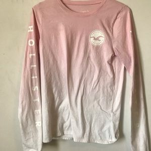 Hollister long sleeve graphic tee